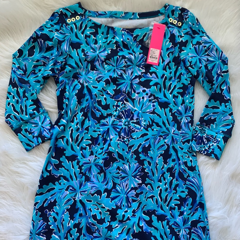 Sophie DRESS in too deep print NWT